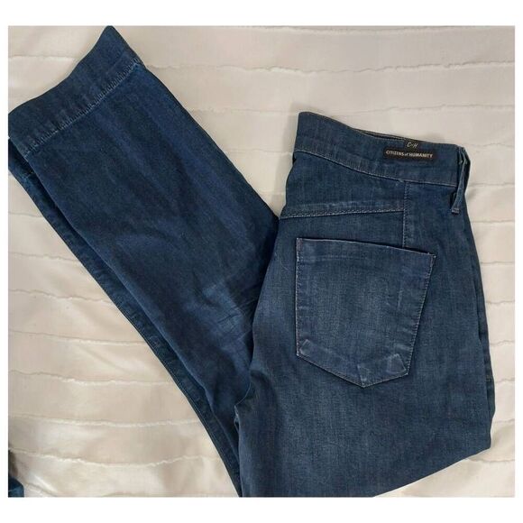Citizens of Humanity Women's Size 26 Cropped Dark Wash jeans - Picture 2 of 7